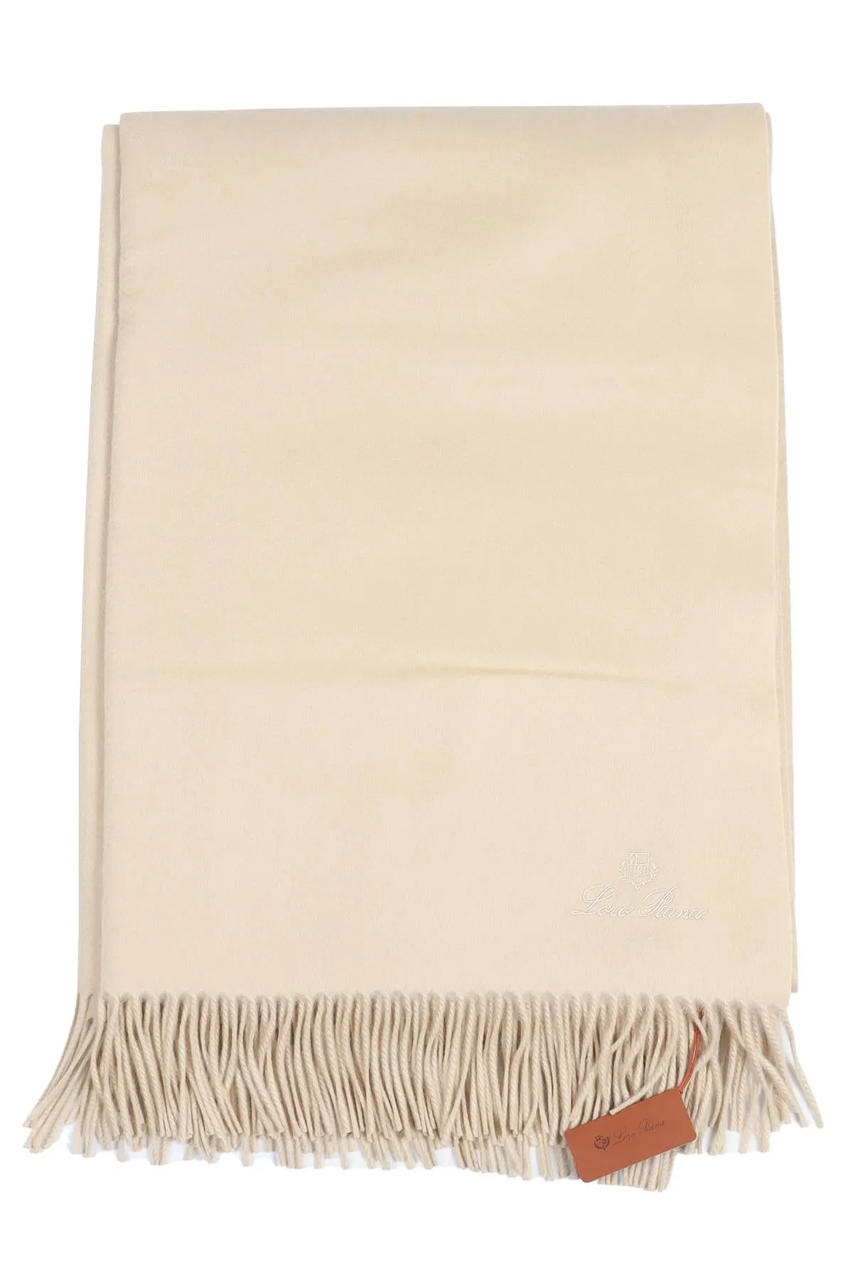 LORO PIANA CREAM UNITO CASHMERE BLANKET