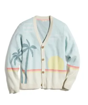 Marine Layer Finn Intarsia Cardigan