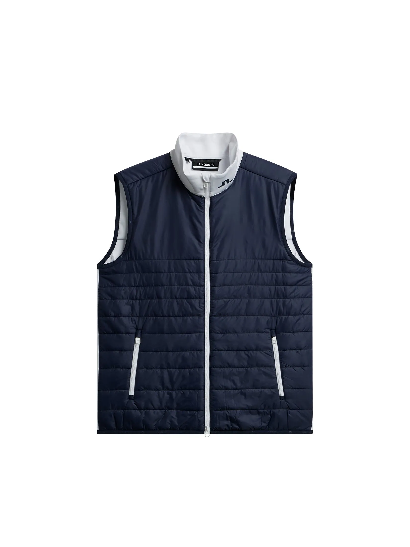 Martina Quilt Hybrid Vest / JL Navy