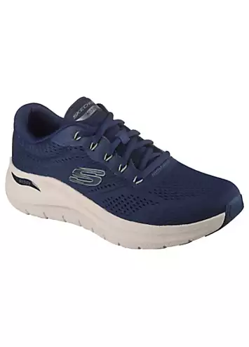 Mens Navy Mesh Arch Fit 2.0 Trainers by Skechers | Look Again