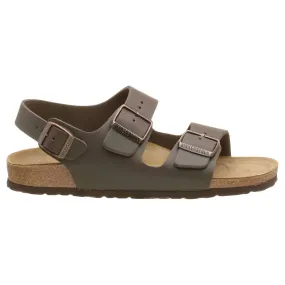 Milano Natural Leather Unisex Ankle Strap Sandals