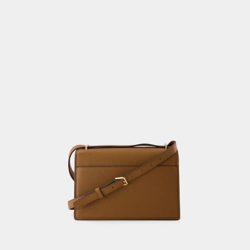 Miller Shoulder Bag - Tory Burch - Leather - Brown