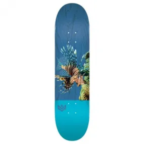 Mini Logo Poison Lion Fish Skate Deck  Comes with a sheet of FREE grip tape