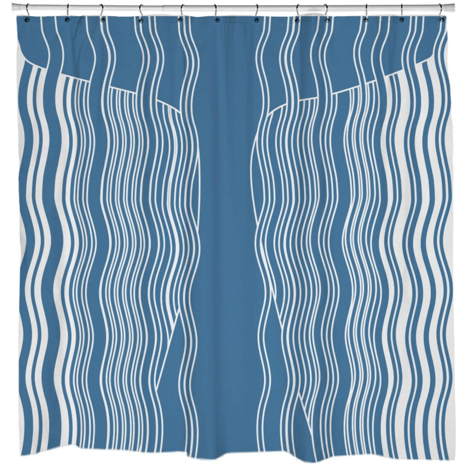 Moby Whale Shower Curtain