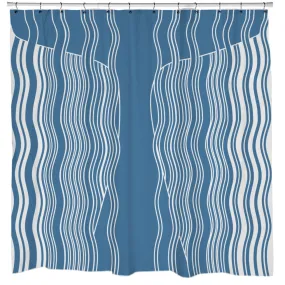 Moby Whale Shower Curtain