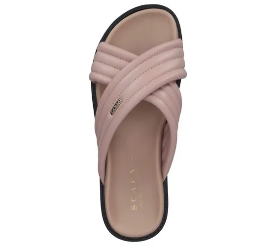 Mules de mujer SCAPA zapatos de verano con acolchado suave Made in Italy 21/9916 420 1099453 rosa