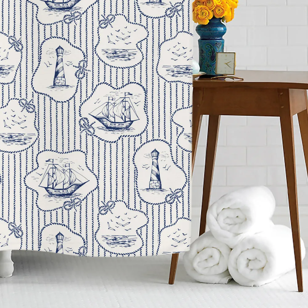 Nautical Shower Curtain