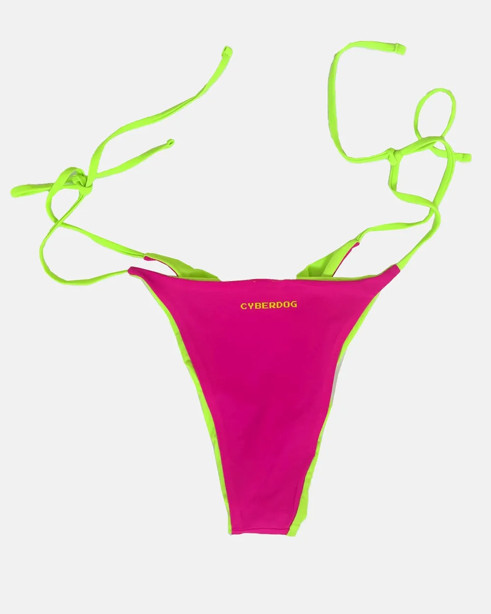 NEON STRING BIKINI PINK / GREEN