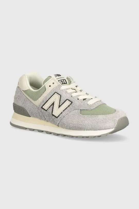 New Balance 574 Beige Ecru Blue Angora WL574GA2