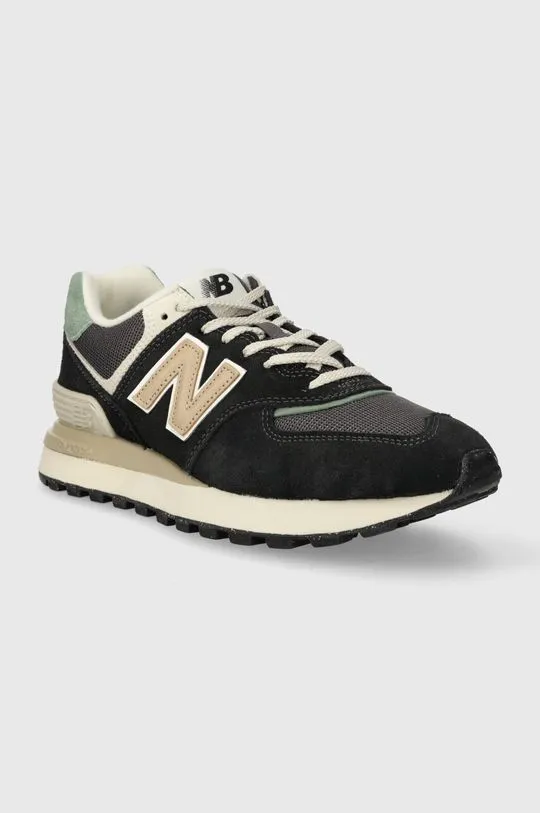 New Balance 574 Legacy Black Tan Green U574LGFB