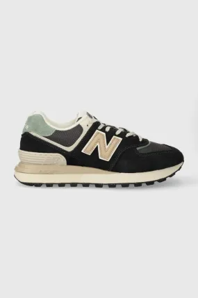 New Balance 574 Legacy Black Tan Green U574LGFB