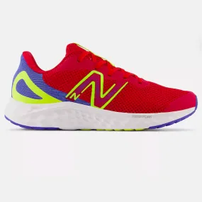 New Balance Big Kid’s Fresh Foam Arishi v4 Red with Blue