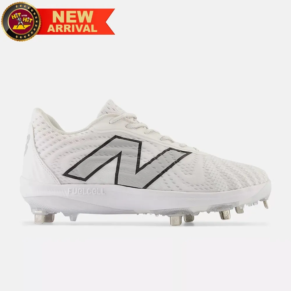 New Balance FuelCell 4040 v7 Metal: Optic White with Raincloud