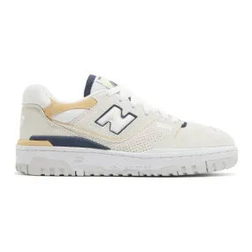 New Balance Women's 550 (Raw Sugar/ Cream/ Sea Salt Navy...