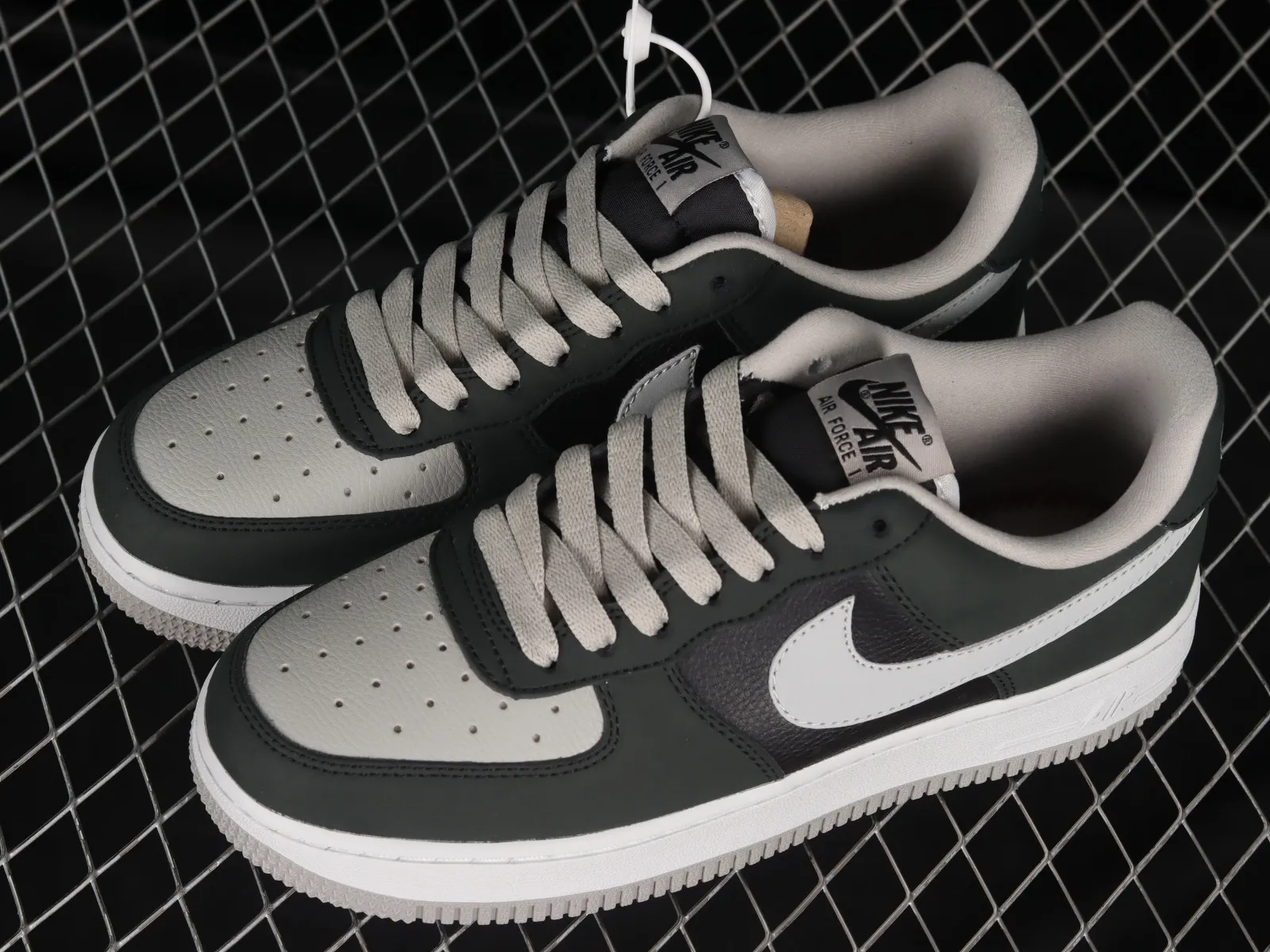 Nike Air Force 1 07 Low Shadow Grey Black White CW6817-777