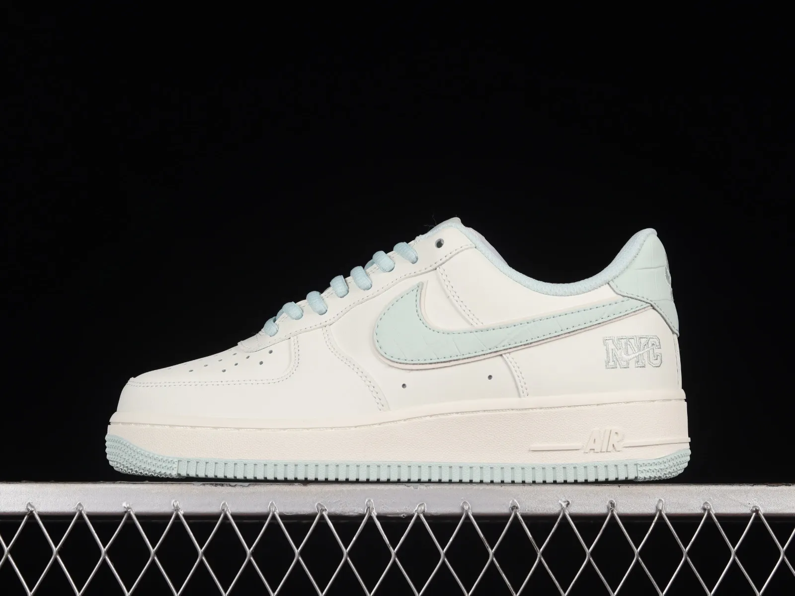 Nike Air Force 1 07 Low White Beige Blue PQ5636-226