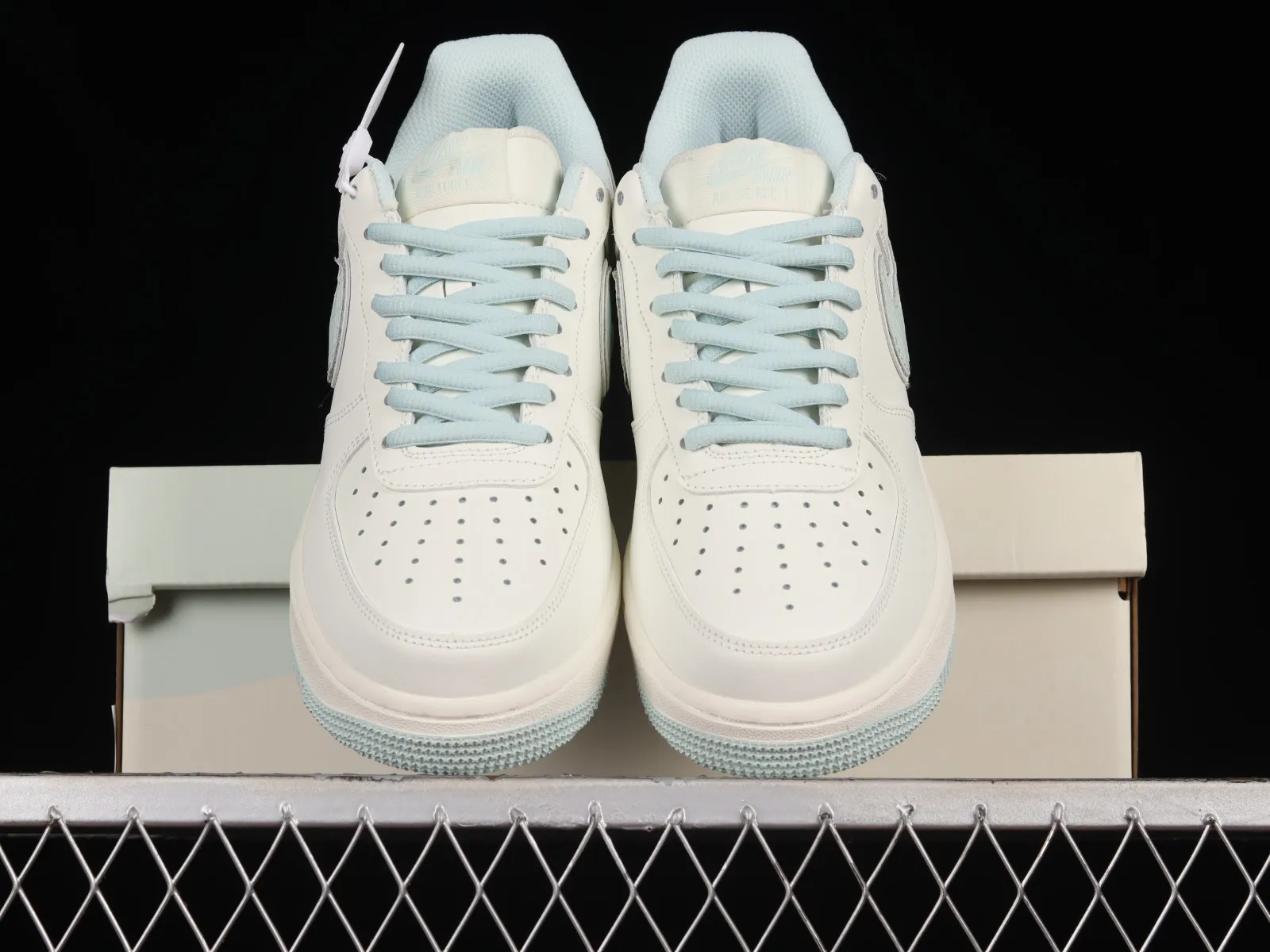 Nike Air Force 1 07 Low White Beige Blue PQ5636-226