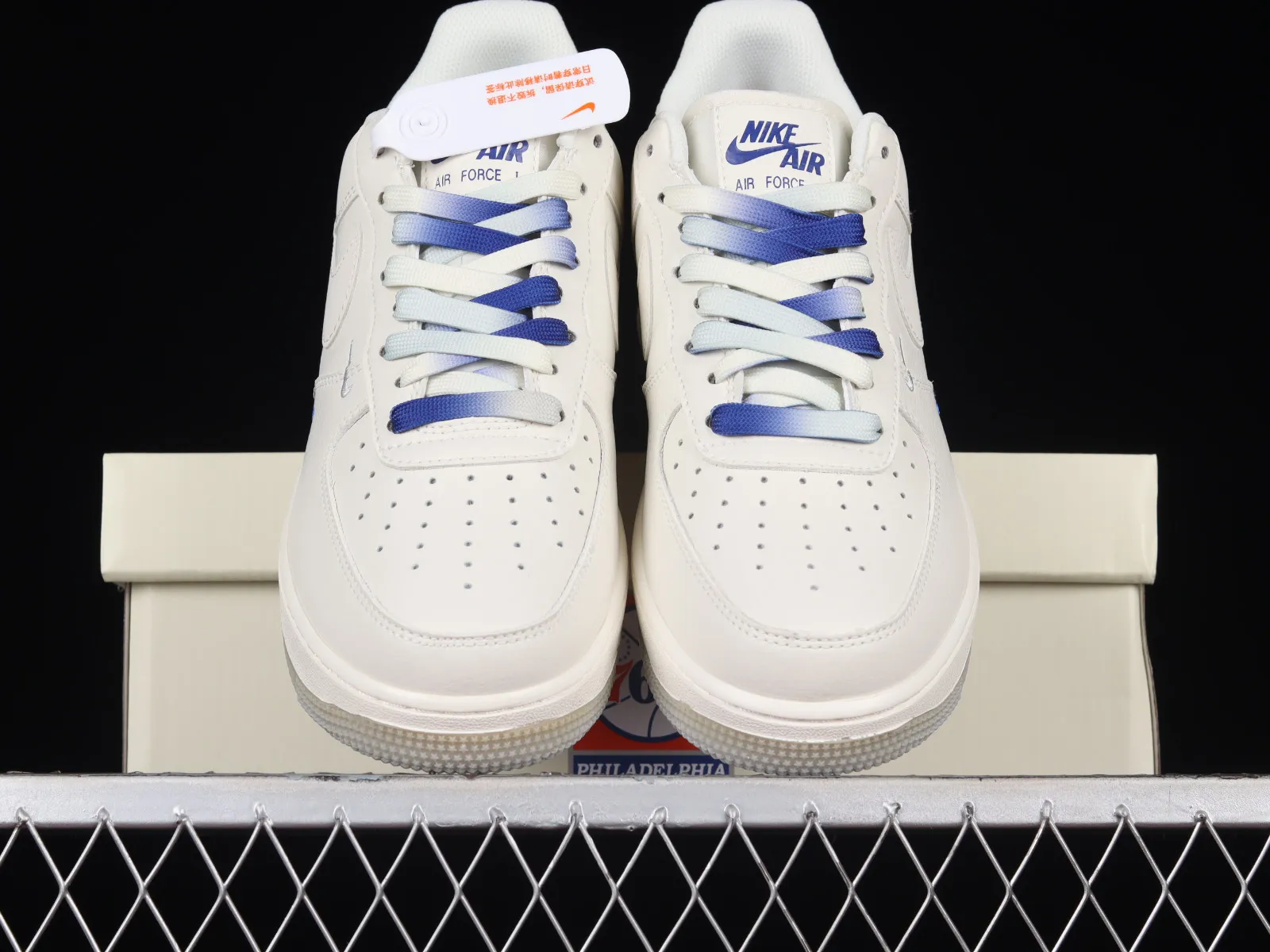 Nike Air Force 1 07 Low White Dark Blue Grey AI5696-103