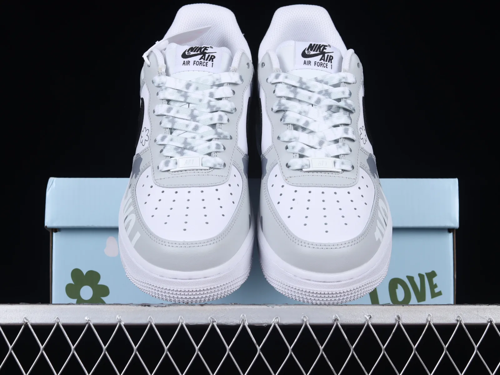 Nike Air Force 1 07 Low White Grey Black CW2288-665