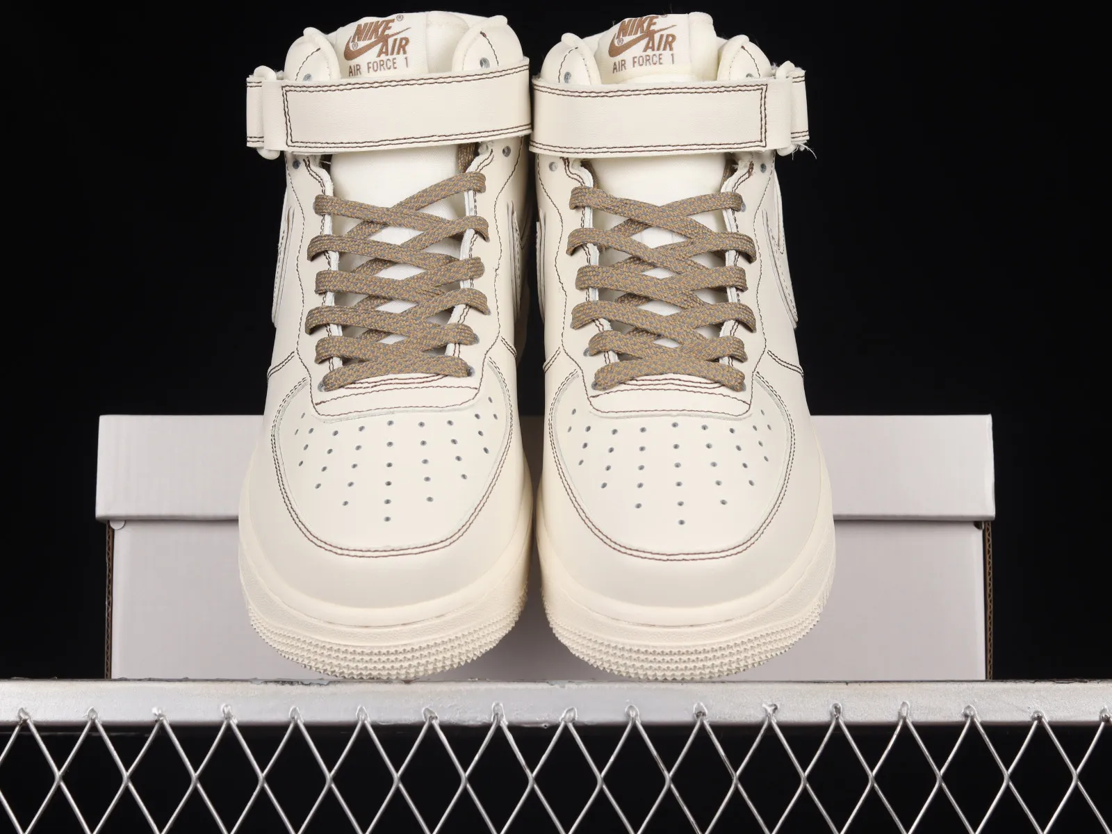 Nike Air Force 1 07 Mid Beige White Khaki BY6899-692