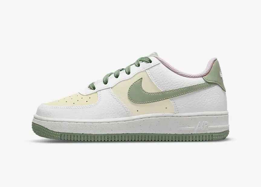 Nike Air Force 1 Low GS Summit White Honeydew Coconut Milk DQ0360-100