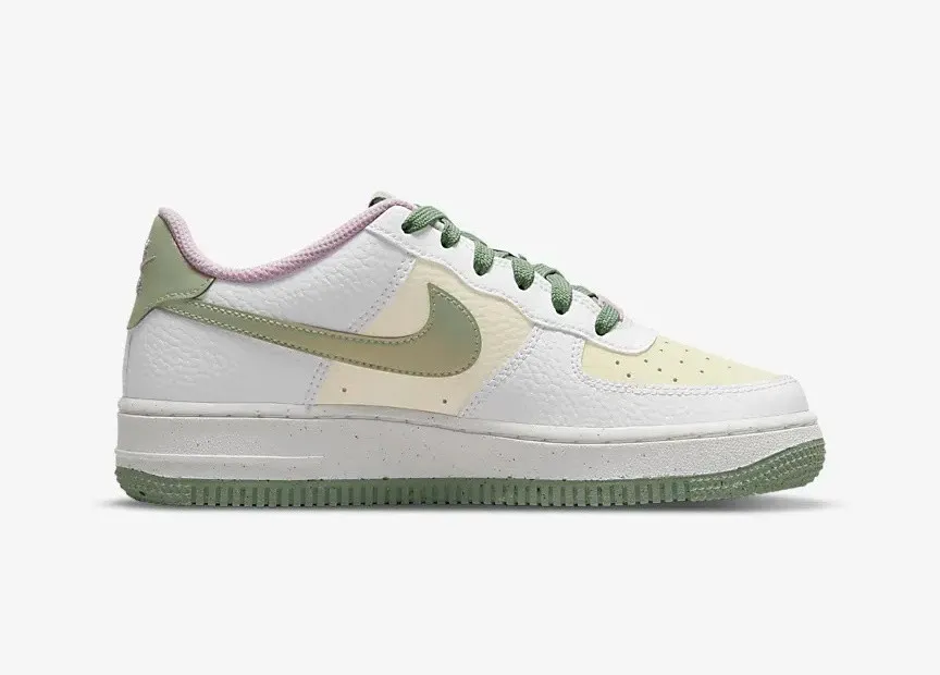 Nike Air Force 1 Low GS Summit White Honeydew Coconut Milk DQ0360-100