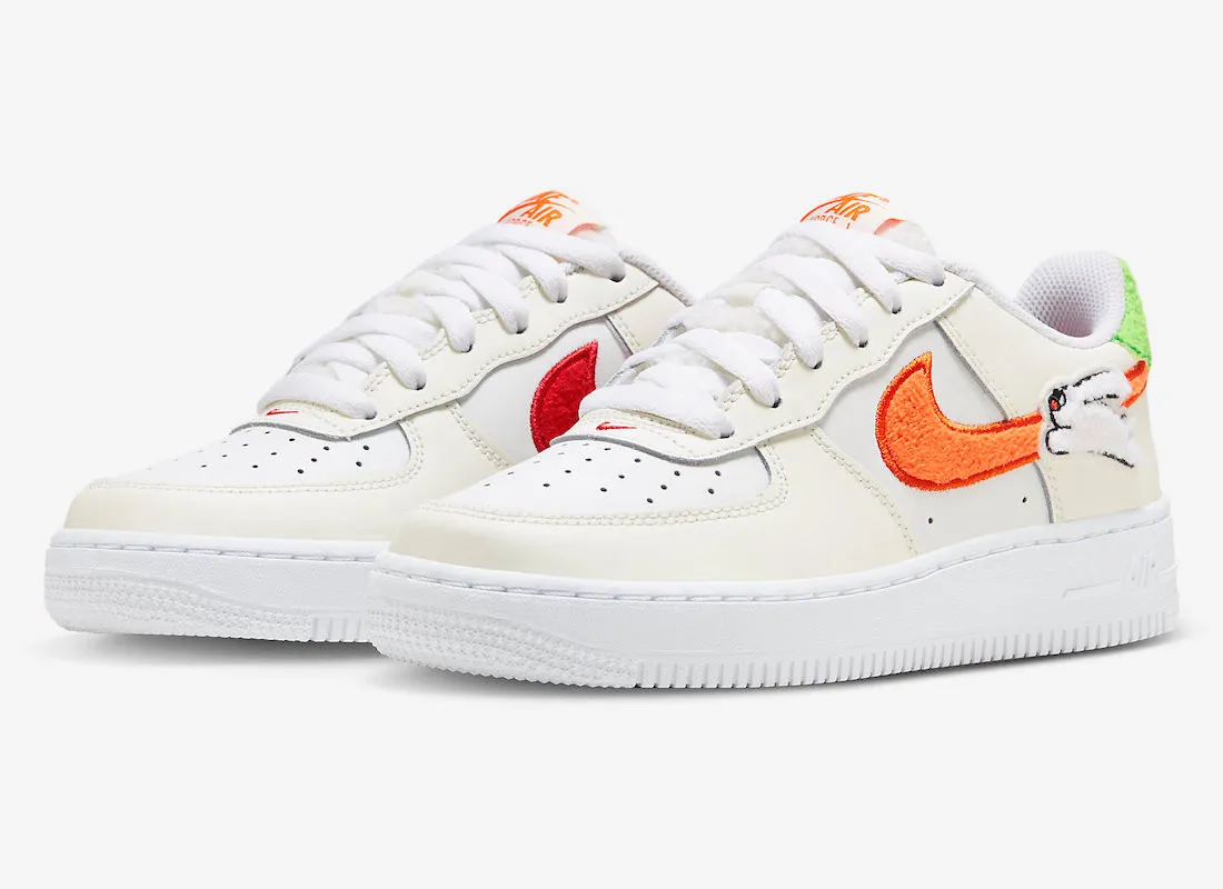 Nike Air Force 1 Low GS Year of the Rabbit White Orange Red FD9912-181