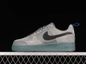 Nike Air Force 1 Low Suede Swoosh Grey Green DD6709-002