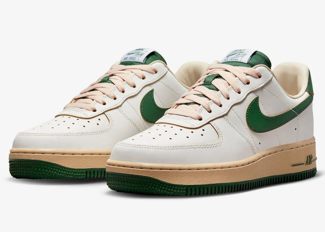 Nike Air Force 1 Low Vintage Gorge Green Pearl White Sail DZ4764-133