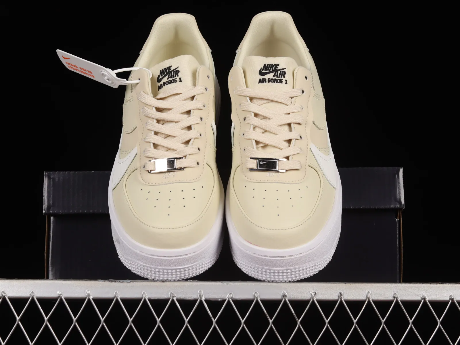 Nike Air Force 1 PLT.AF.ORM Fossil Sail Summit White Black DJ9946-200