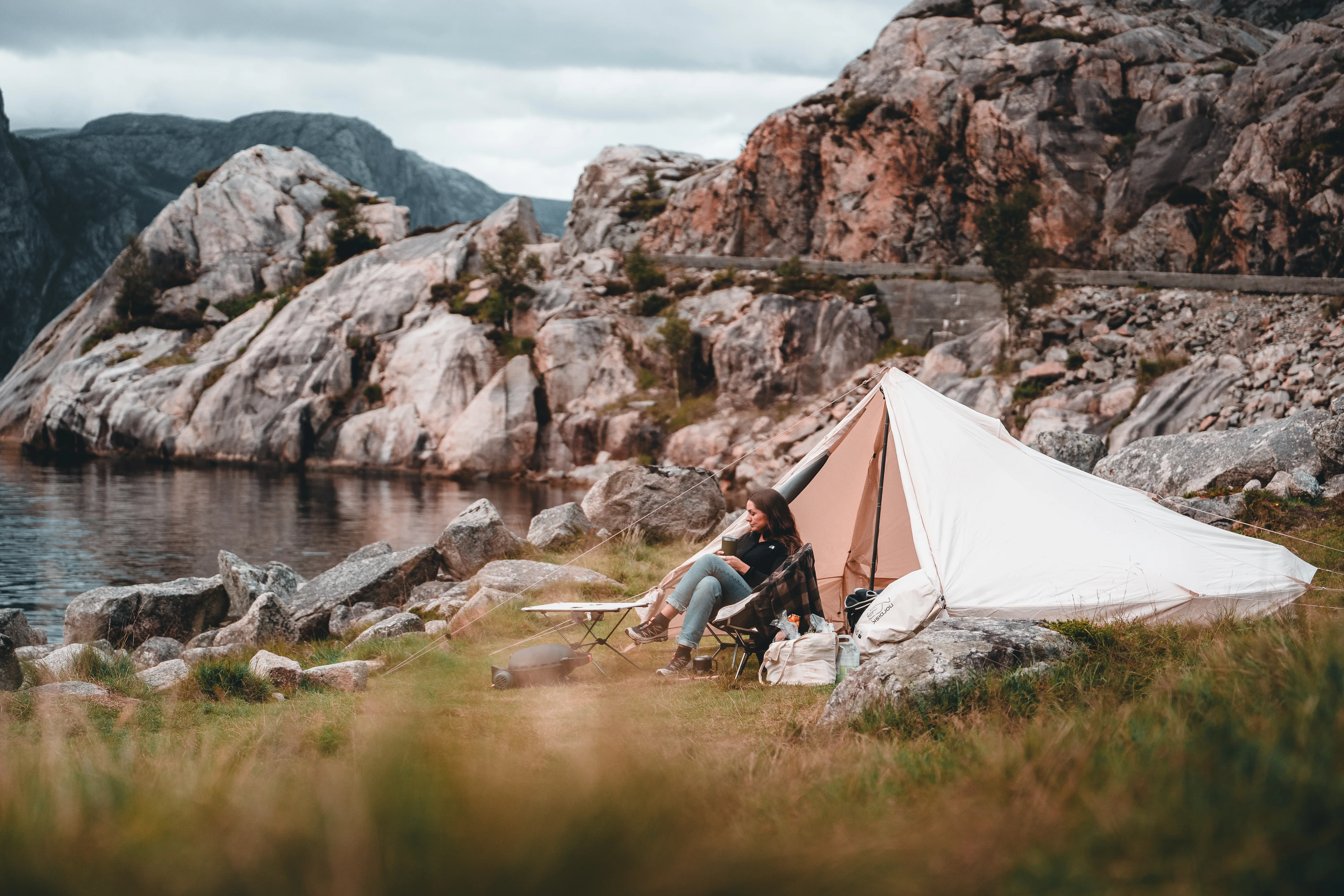 Nordisk Jarnvid 8 Technical Cotton Tent Sandshell | Buy Nordisk Jarnvid 8 Technical Cotton Tent Sandshell here | Outnorth