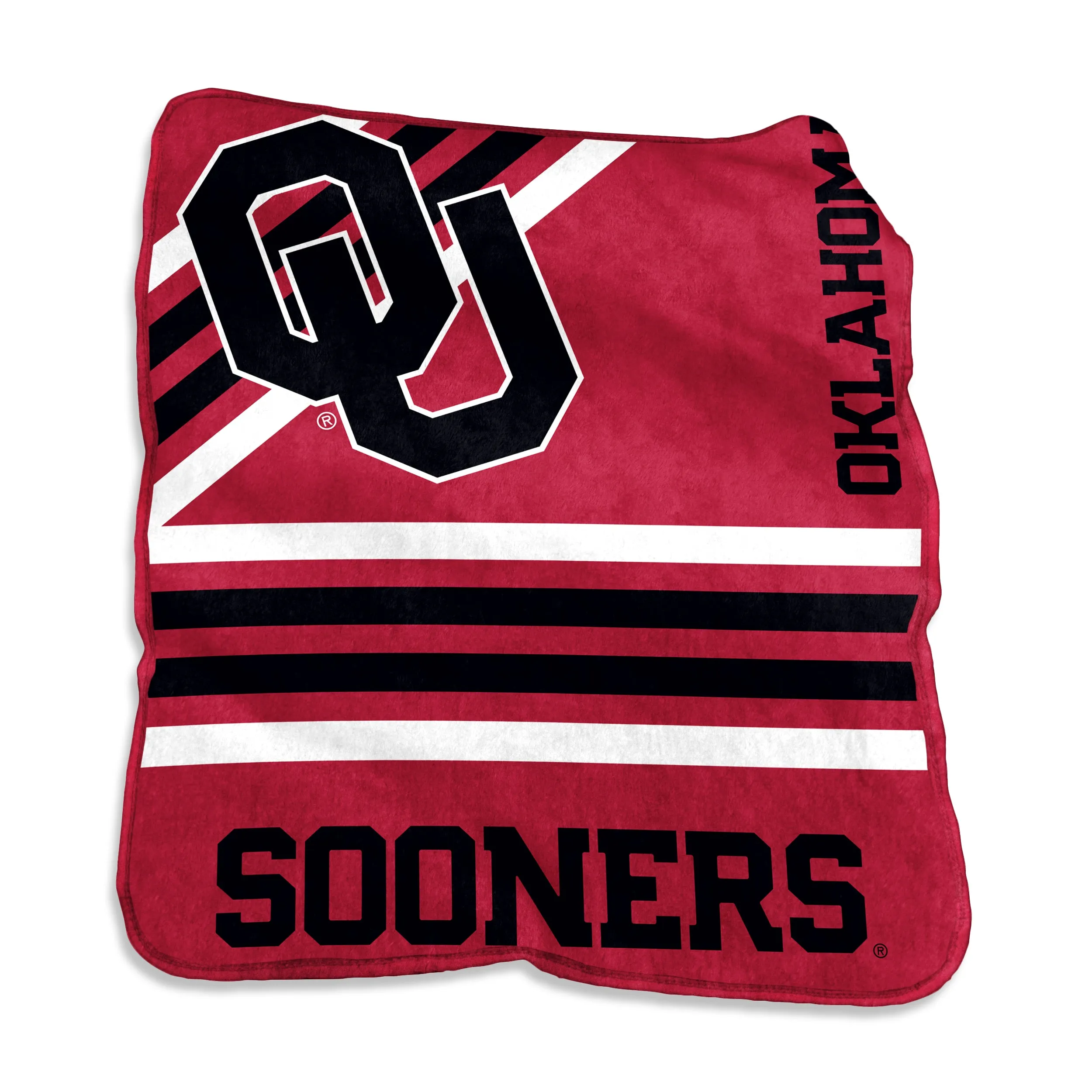 Oklahoma Sooners 50 x 60 Raschel Throw Blanket