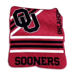 Oklahoma Sooners 50 x 60 Raschel Throw Blanket