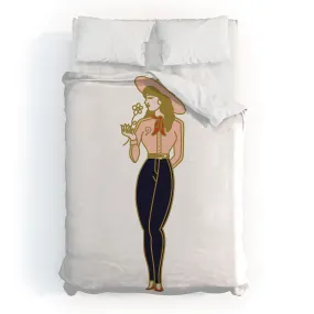 Ole Pretty Cowgirl Duvet Cover (DS)