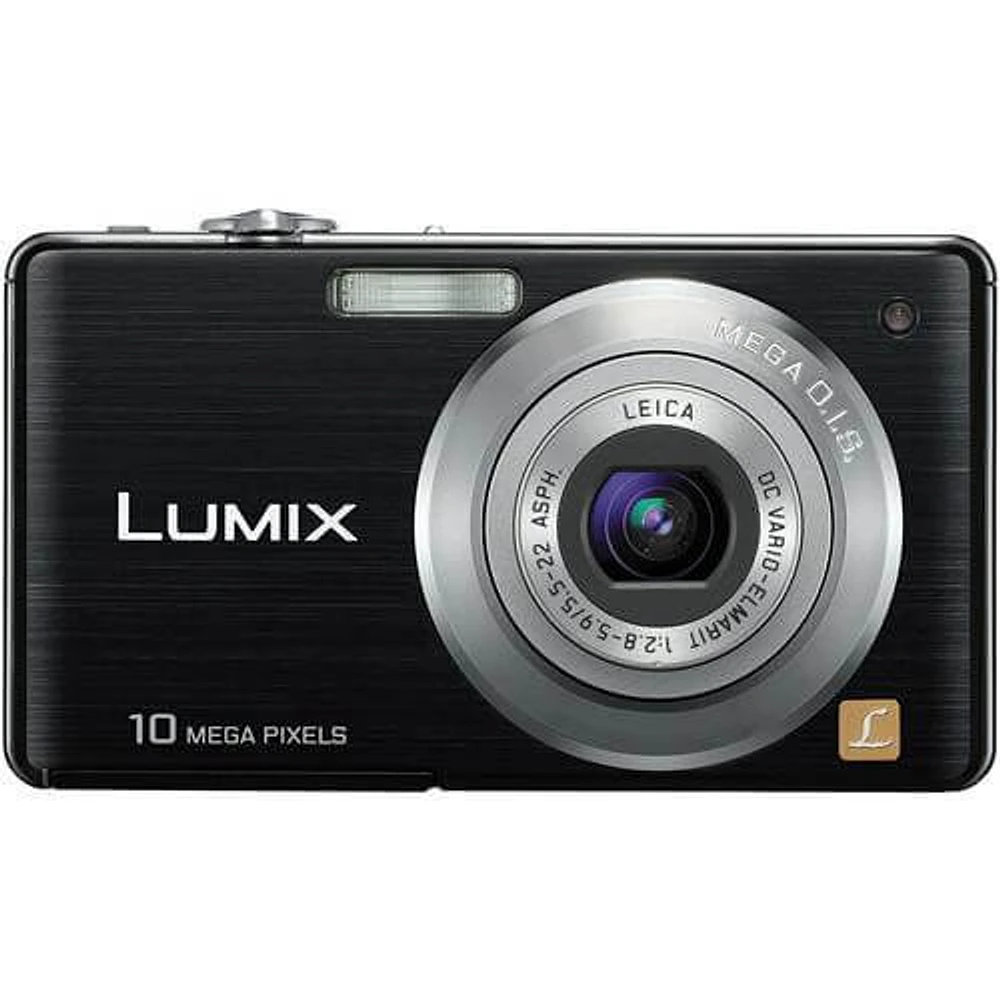 Panasonic DMC-FS7K Lumix 10.1 Megapixel Digital Camera (Black) - OPEN BOX DMCFS7K | Electronic Express