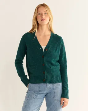 Pendleton Merino Cropped Cardigan