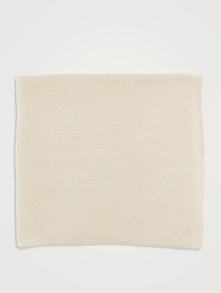 PETIT BATEAU Knit Baby Blanket