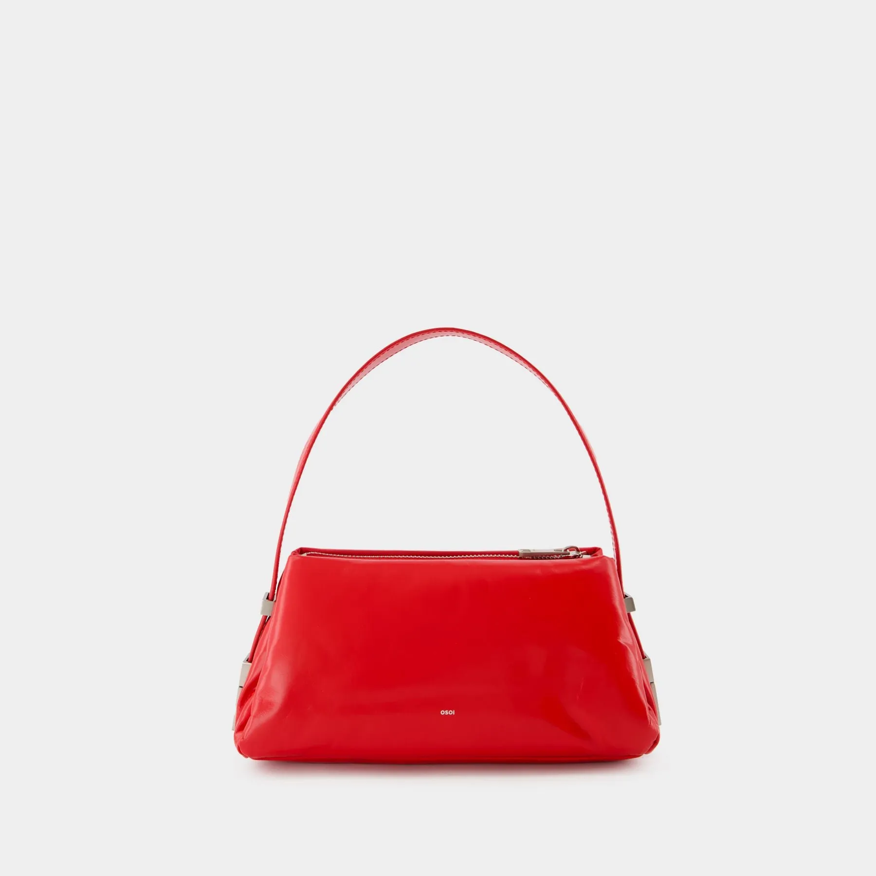 Pillow Mini Shoulder Bag - Osoi - Leather - Red