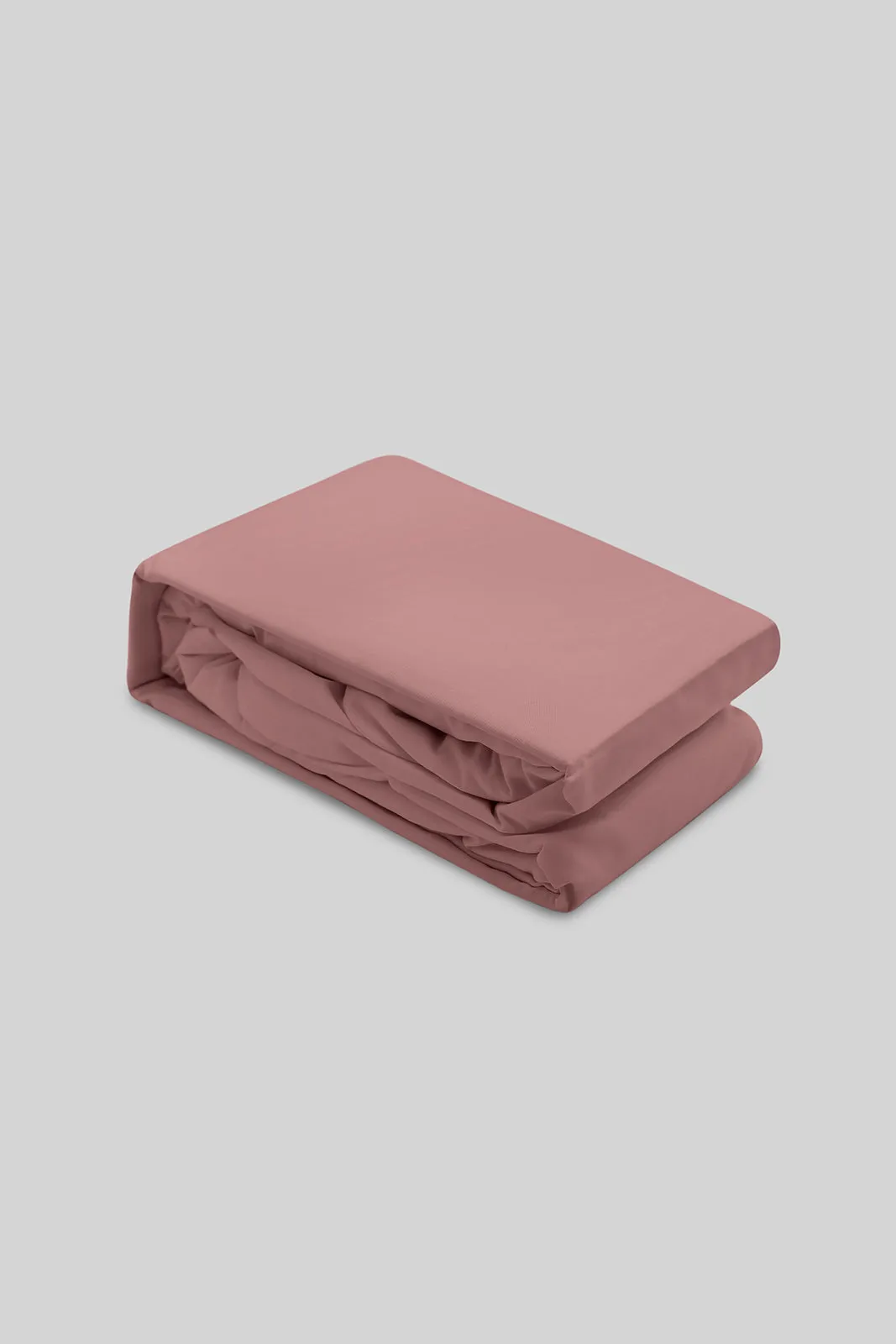 Pink Fitted Sheet (King Size)