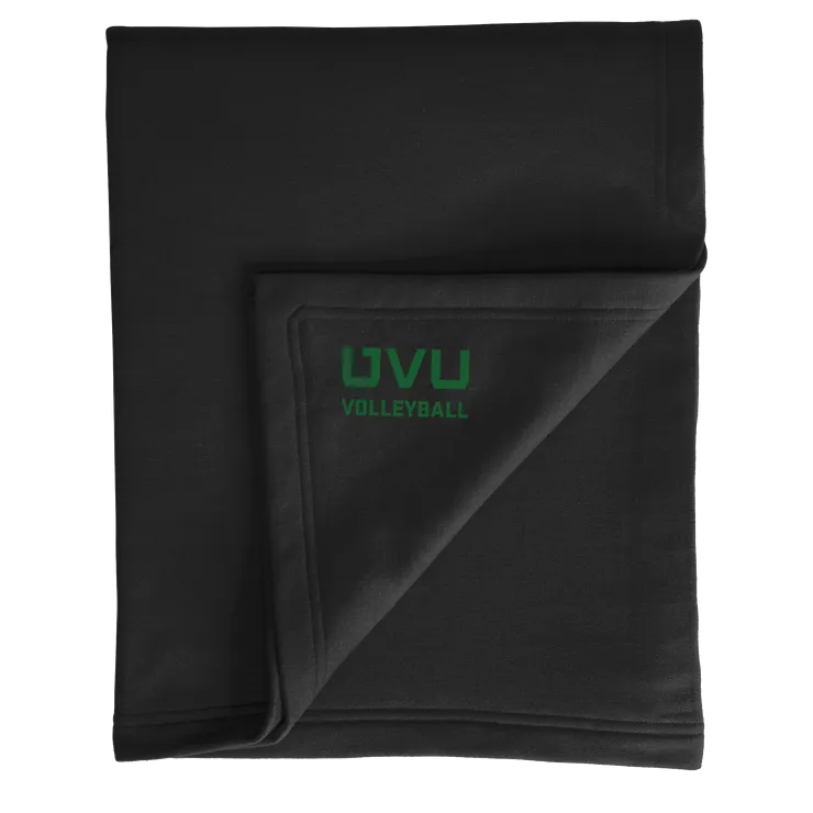 Port & Company Core Fleece Sweatshirt Blanket- UVU Volleyball