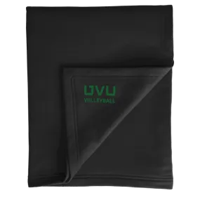 Port & Company Core Fleece Sweatshirt Blanket- UVU Volleyball