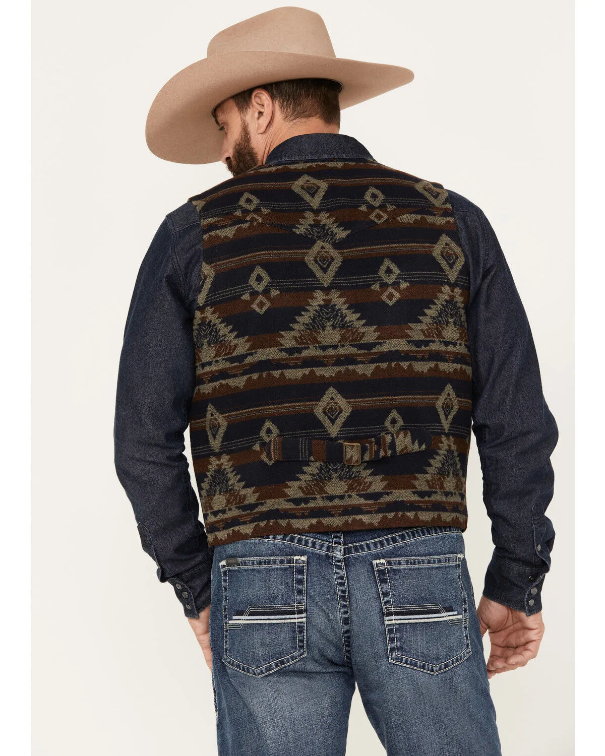 Product Name:  Cody James Men's Dakota Southwestern Jacquard Vest