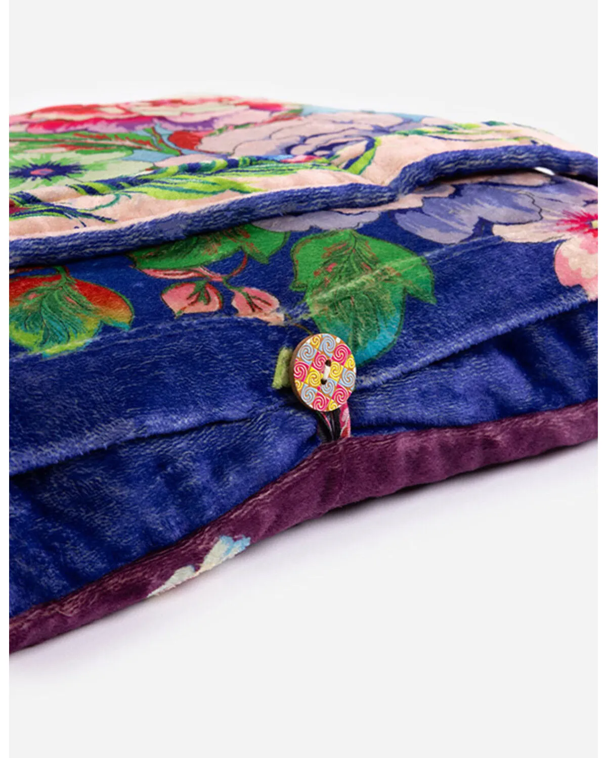 Product Name:  Johnny Was Peacock Travel Blanket