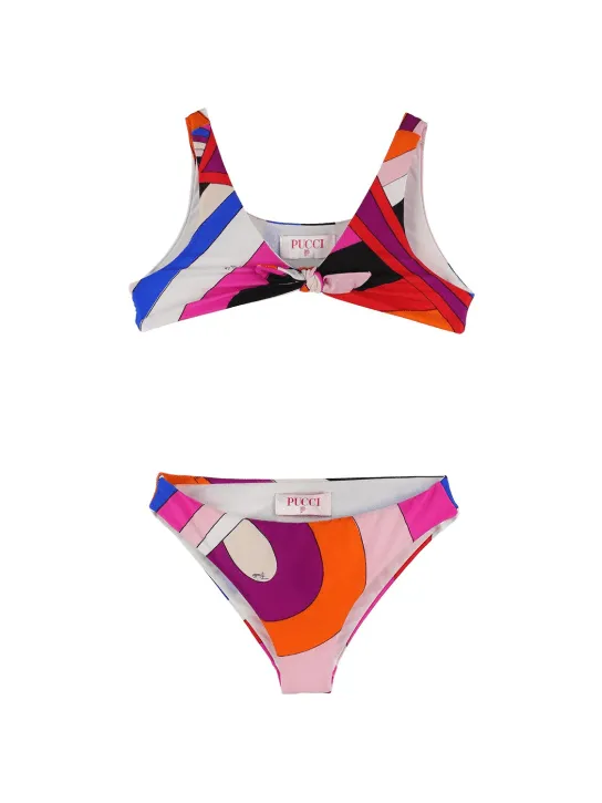 Pucci   Printed lycra bikini set 