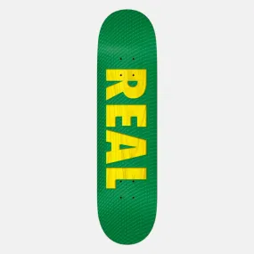 Real Skateboards - 8.38 Bold Series Skateboard Deck - Green