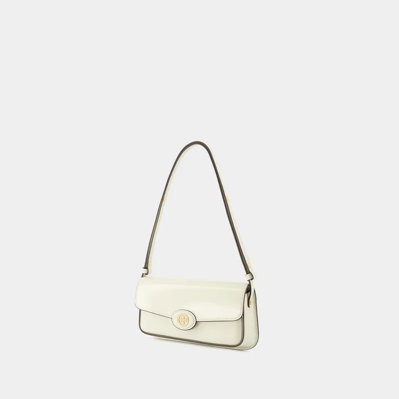 Robinson Shoulder Bag - Tory Burch - Leather - White