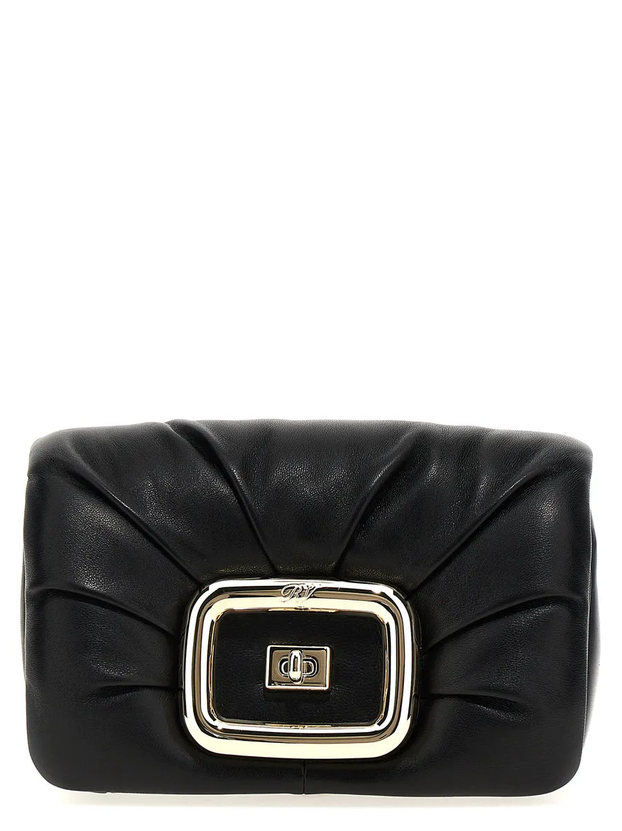 Roger Vivier    Roger Vivier 'Mini Viv' Choc' Crossbody Bag