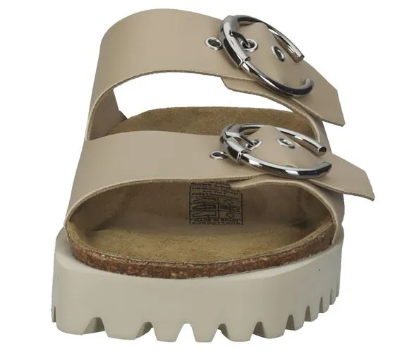 SANSIBAR women's mules from Spain with double straps 1096231 beige