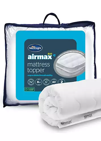 Silentnight Airmax 800 Breathable Extra Deep 8cm Mattress Topper | Kaleidoscope