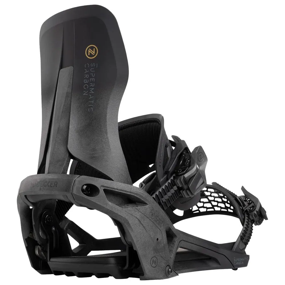 Snowboard binding Nidecker ---Supermatic Carbon Black